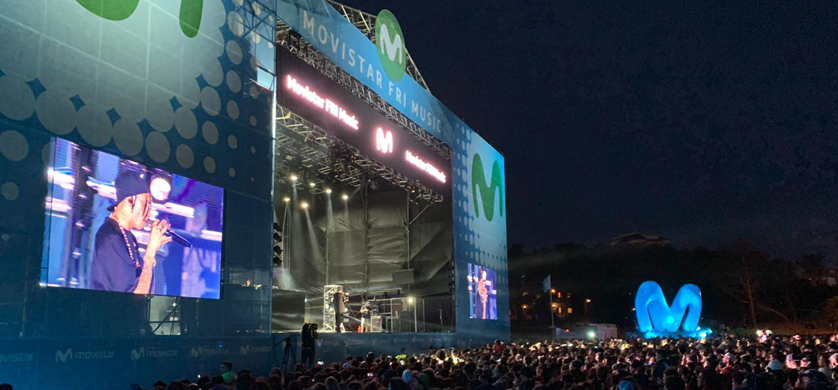 MEGA transmitió el Movistar Fri Music de Mar del Plata