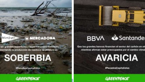 “Pecados Capitalistas”, la nueva campaña de Greenpeace