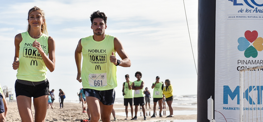 Más de 1.500 corredores participaron de los #10kPinamar de Noblex y Mcdonald’s