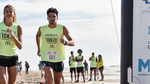 Más de 1.500 corredores participaron de los #10kPinamar de Noblex y Mcdonald’s