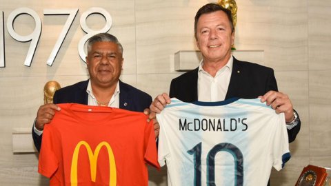 AFA presenta a McDonald’s como nuevo sponsor de la selección argentina