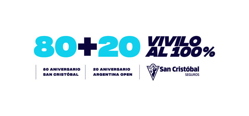 San Cristóbal Seguros será sponsor del Argentina Open