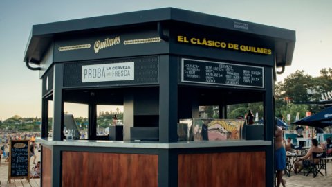 Nuevo bar "El Clásico" de Quilmes en Rosario