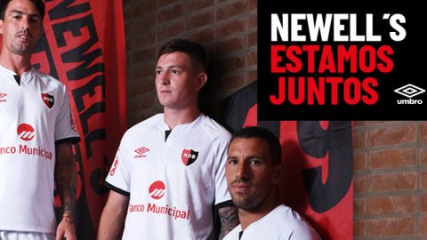 Nueva camiseta oficial 2 de Umbro Argentina para Newell´s Old Boys