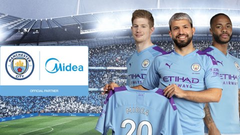 Midea sale a la cancha con Manchester City