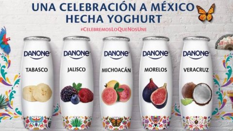 Sparkling creó una nueva campaña para Danone