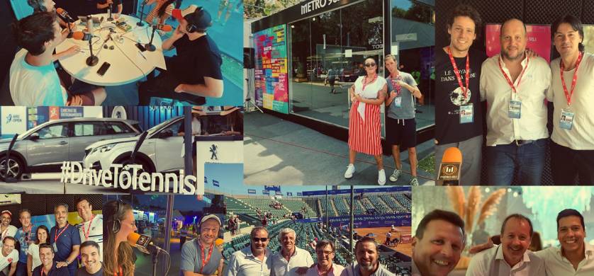 Metro 95.1 fue radio oficial del Argentina Open 2020
