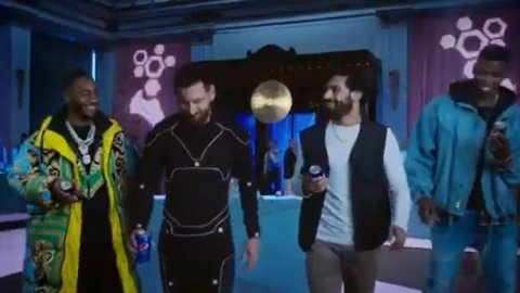 Pepsi lanzó su nueva campaña con Messi, Salah, Pogba y Sterling como protagonistas