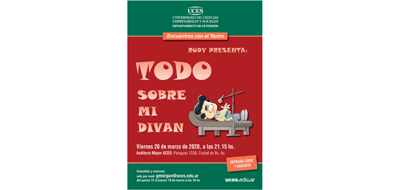 Ciclo encuentros con el teatro en la UCES