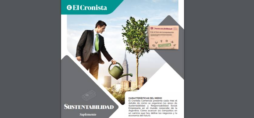 El Cronista prepara su suplemento mensual Sustentabilidad
