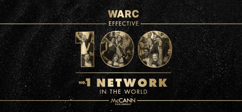 WARC Effective 100: McCann Worldgroup, la red más efectiva