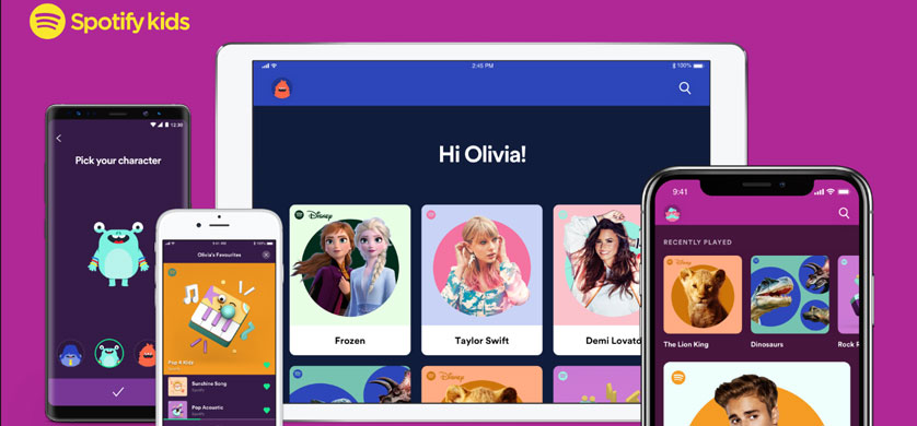 Novedades para los más chicos: llegó Spotify Kids a Argentina