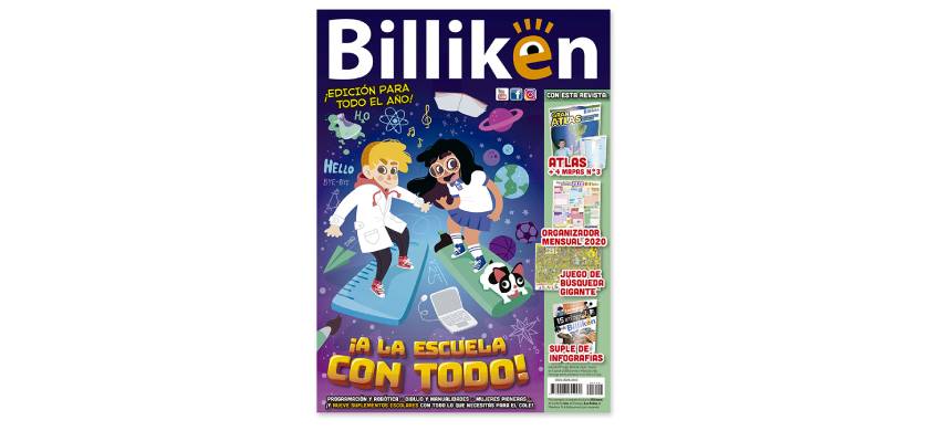 Billiken está disponible en formato digital para seguir leyendo desde casa
