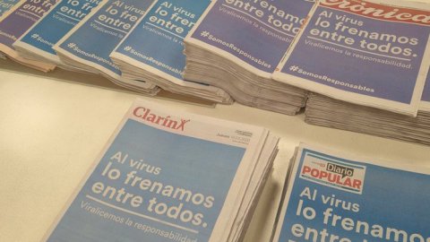 Cuarentena: los diarios se editarán y distribuirán con normalidad