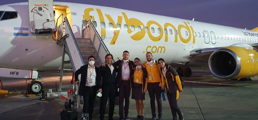 Flybondi, la low cost operativa para vuelos de repatriación