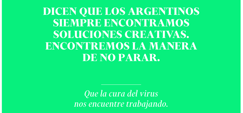 Con una campaña, El Cronista se suma a la cuarentena por coronavirus