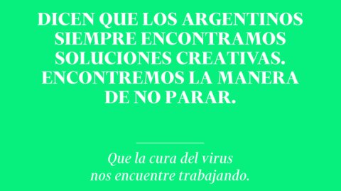 Con una campaña, El Cronista se suma a la cuarentena por coronavirus