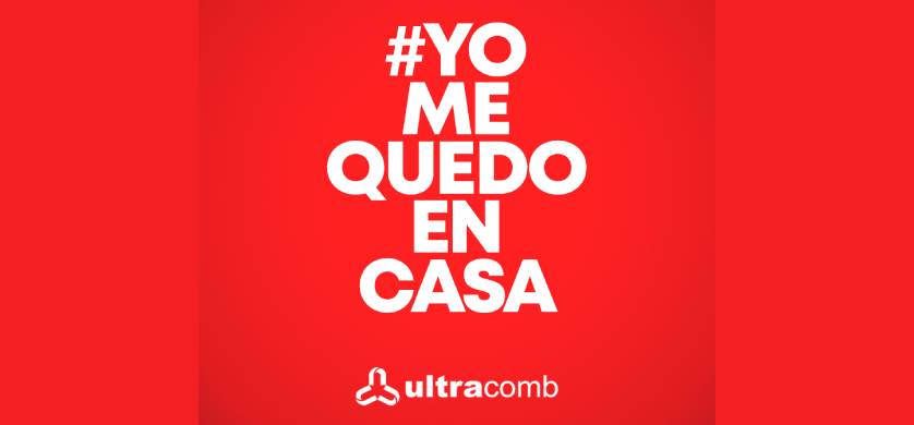 Ultracomb lanzó una campaña para acompañar a sus seguidores en la cuarentena