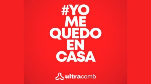 Ultracomb lanzó una campaña para acompañar a sus seguidores en la cuarentena