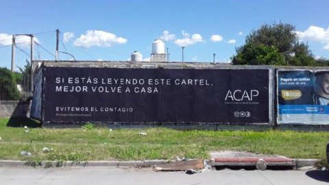 La ACAP creó una campaña apoyando el #YoMeQuedoEnCasa