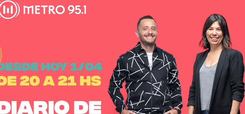 Metro lanza Diario de cuarentena con María O´Donnell y Nico Artusi