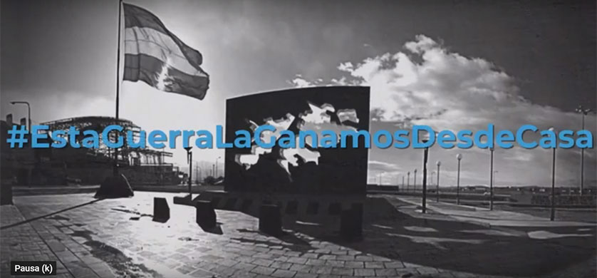   "Esta Guerra La Ganamos Desde Casa"
