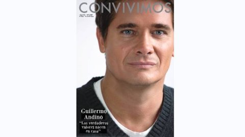 Guillermo Andino es la tapa de abril de Convivimos