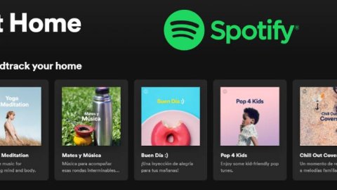 Spotify creó el espacio “En Casa” dentro de su plataforma