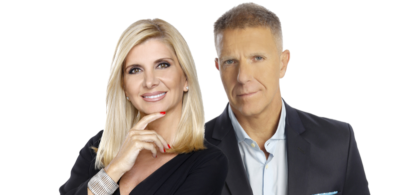 Fantino y Plager debutaron en “Living in América”