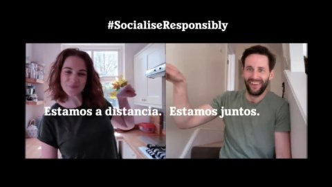 "Juntos a la distancia", el nuevo comercial de Heineken
