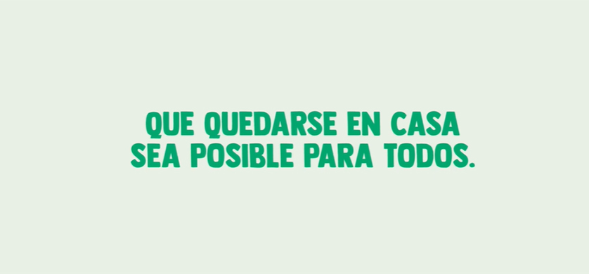 Campaña de Banco de Alimentos Argentino y Mercado McCann: "Que quedarse en casa sea posible para todos"'
