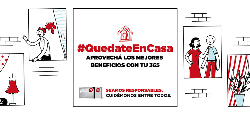 #Quedateencasa: los mejores beneficios con tu 365