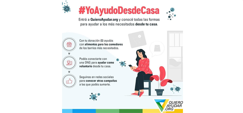 Campaña solidaria "Yo ayudo desde casa"