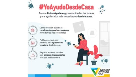 Campaña solidaria "Yo ayudo desde casa"