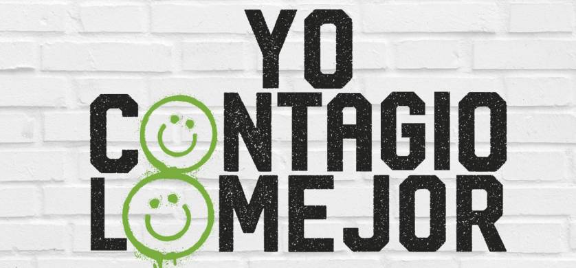 México: "#YoContagioLoMejor", la campaña de "A favor de lo mejor"