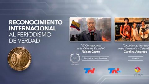 TN y Eltrece ganaron por "El corresponsal" en el New York Festival