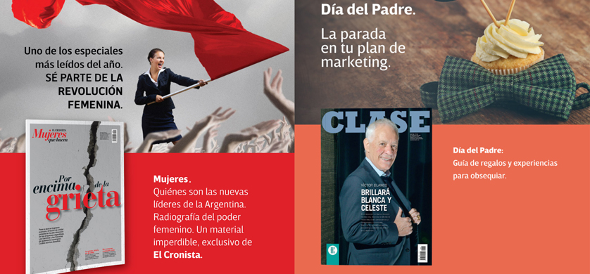 El Cronista prepara el Suplemento Especial Mujeres y Clase un Especial por el Día del Padre