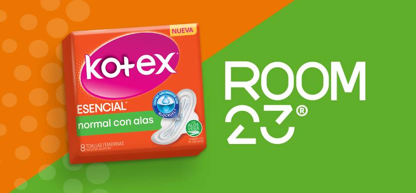 Kotex y Room23 lanzan la campaña "Kotex Esencial"