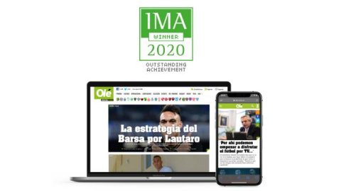 Olé fue premiado en los Interactive Media Awards