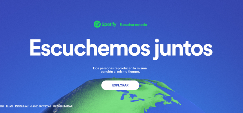 "Escuchemos juntos", la nueva campaña global de Spotify