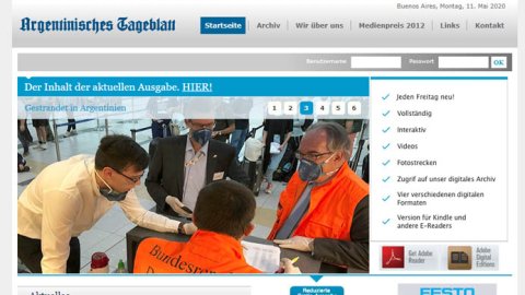 Argentinisches Tageblatt mantiene su redacción online