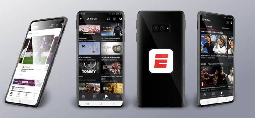 ESPN App se renueva con la integración de ESPN Play