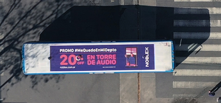 Noblex y GUT lanzan una promo para ver "desde el balcón"