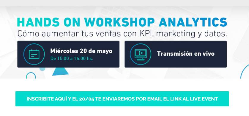 Workshop amdia: Cómo aumentar tus ventas con KPI, marketing y datos