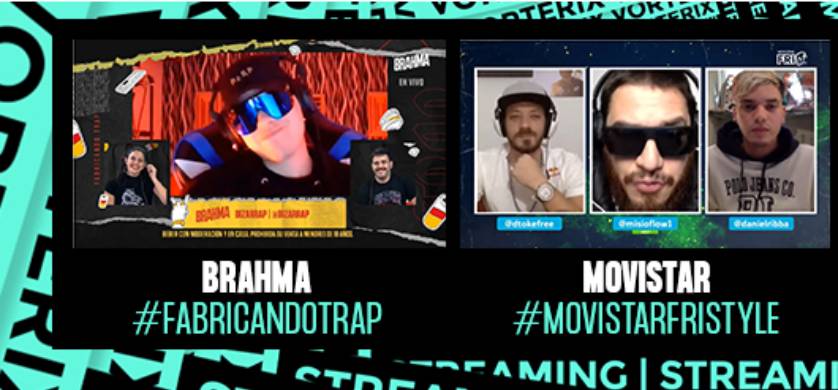 Vorterix realizó diferentes eventos en vivo durante la Cuarentena