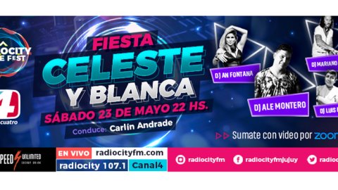 Se viene la Radio City Home Fest con Carlin Andrade