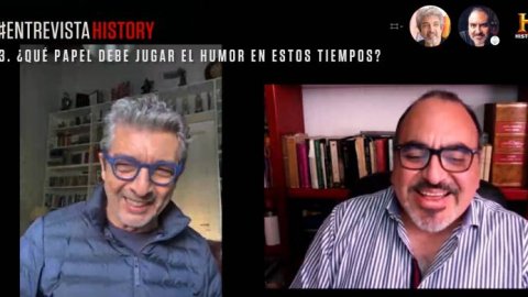 Ricardo Darín participó del ciclo de entrevistas en las redes de History