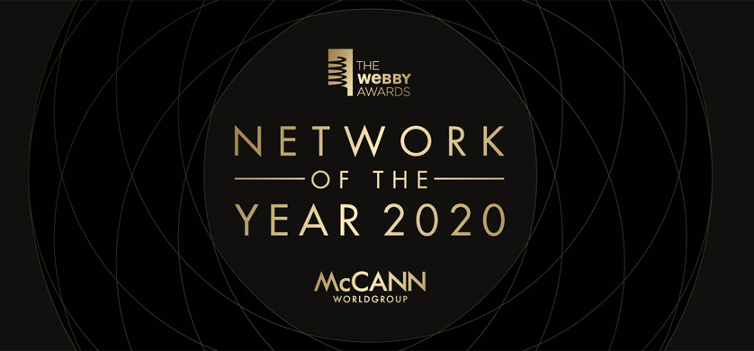 McCann Worldgroup reconocida en los premios webby