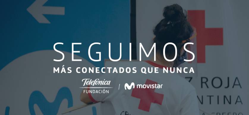 Fundación Telefónica donó 25 millones de pesos a la Cruz Roja