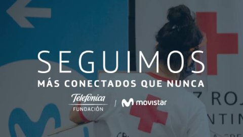 Fundación Telefónica donó 25 millones de pesos a la Cruz Roja